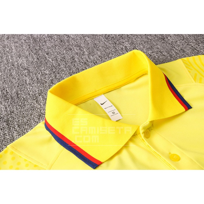 Camiseta Polo del Barcelona 20/21 Amarillo - Haga un click en la imagen para cerrar